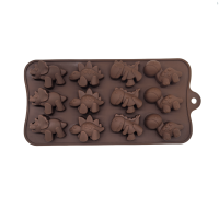 Dinosaur Shaped Silicone Molds For Chocolate,Food Grade No-stick Baking,Candy and Butter Mold With Different Shape