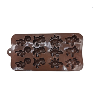 Dinosaur Shaped Silicone Molds For Chocolate,Food Grade No-stick Baking,Candy and Butter Mold With Different Shape