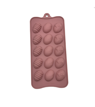 Easter Egg Shaped Silicone Molds For Chocolate,Food Grade No-stick Baking,Candy and Butter Mold With Different Shape