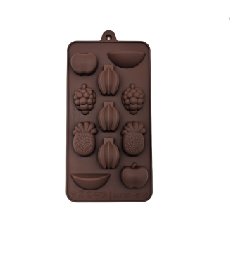 Fruit Shaped Silicone Molds For Chocolate,Food Grade No-stick Baking,Candy and Butter Mold With Different Shape