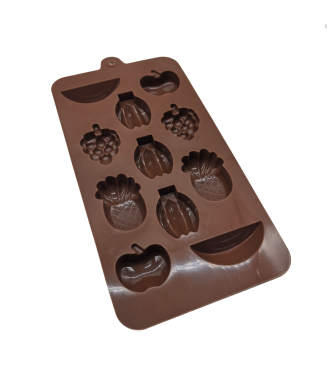 Fruit Shaped Silicone Molds For Chocolate,Food Grade No-stick Baking,Candy and Butter Mold With Different Shape