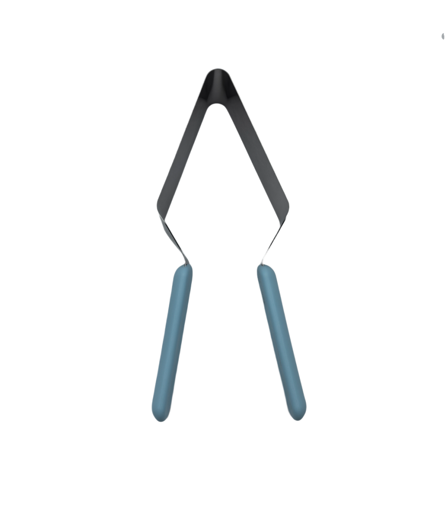 Blue Stainless Steel Cake Transfer Clip