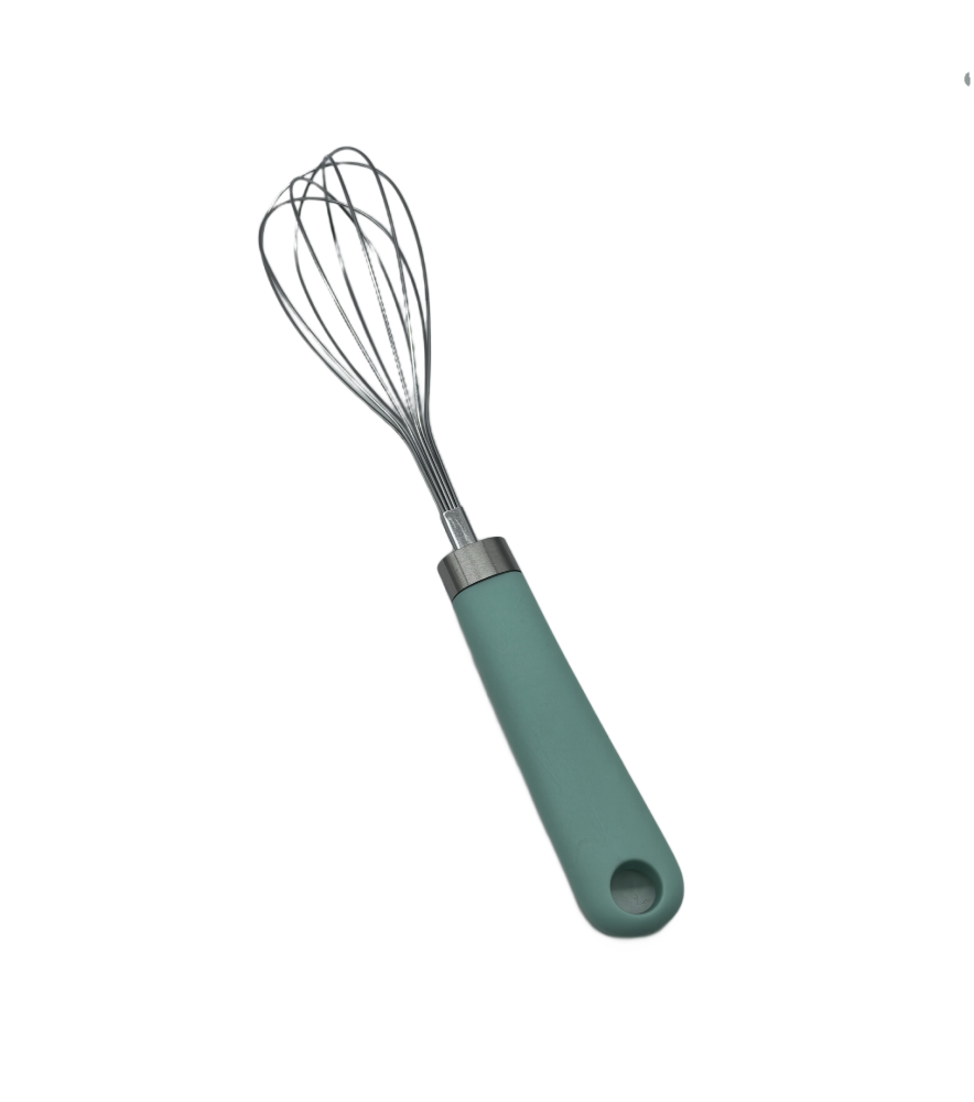 Green Stainless Steel Whisk