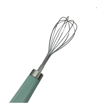 Green Stainless Steel Whisk