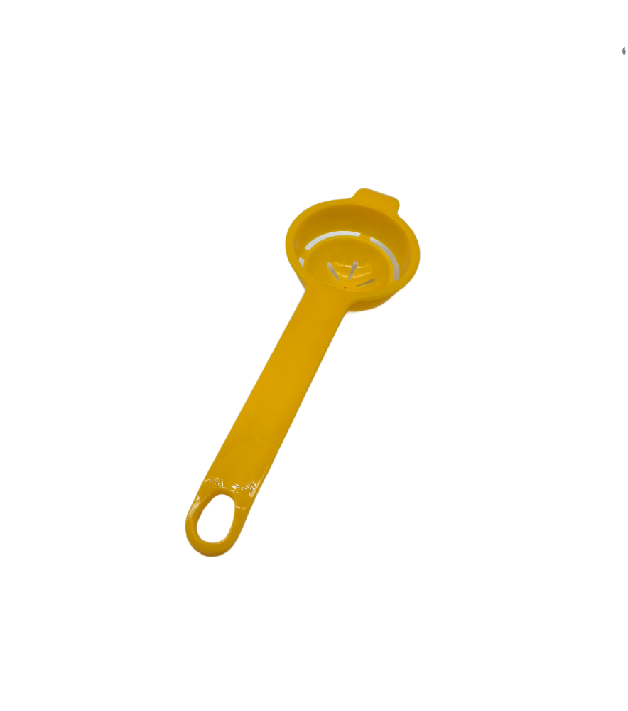 Yellow Silicone Egg Separator