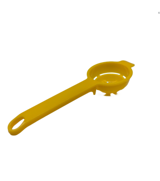 Yellow Silicone Egg Separator