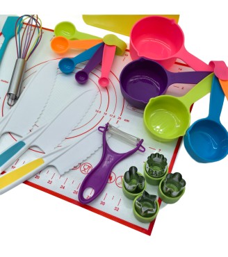 31 PCS Plastic Baking Set For Kids
